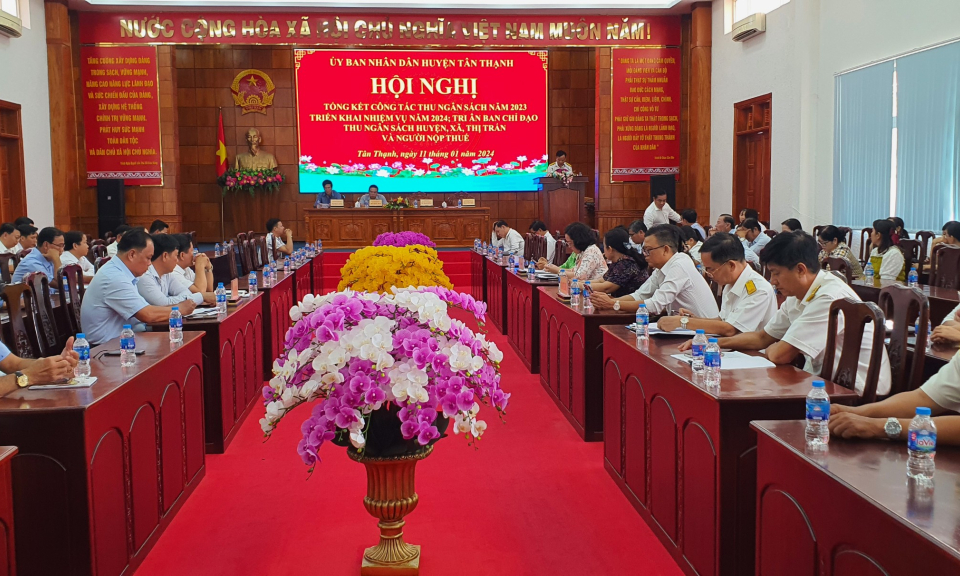 Tân Thạnh thu ngân sách Nhà nước đạt 79 tỷ đồng