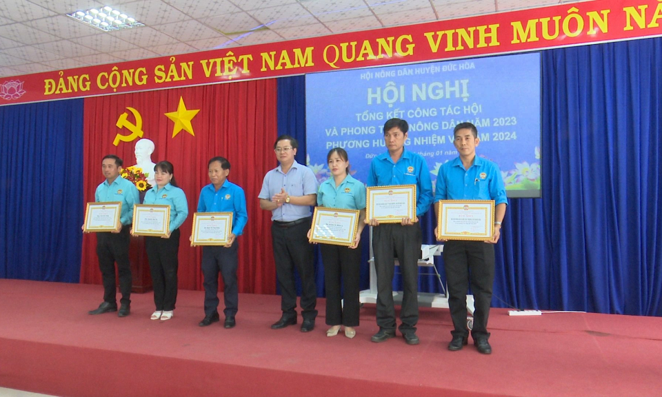 Đức Hòa tổng kết công tác Hội và phong trào nông dân năm 2023