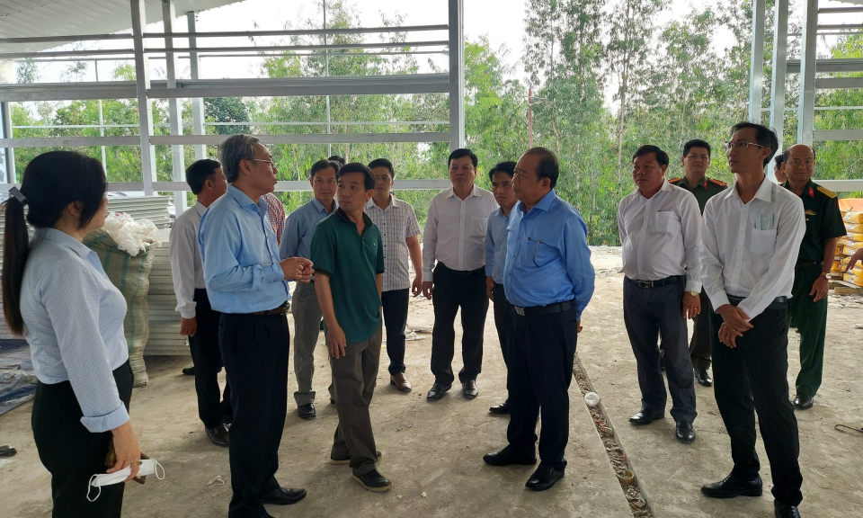Tỉnh thẩm định xã Thạnh An, huyện Thạnh Hóa  đạt chuẩn nông thôn mới