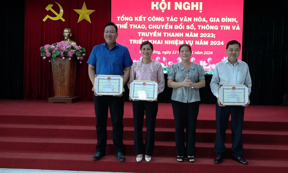 Kiến Tường triển khai công tác Văn hóa - Thể thao - Truyền thông năm 2024