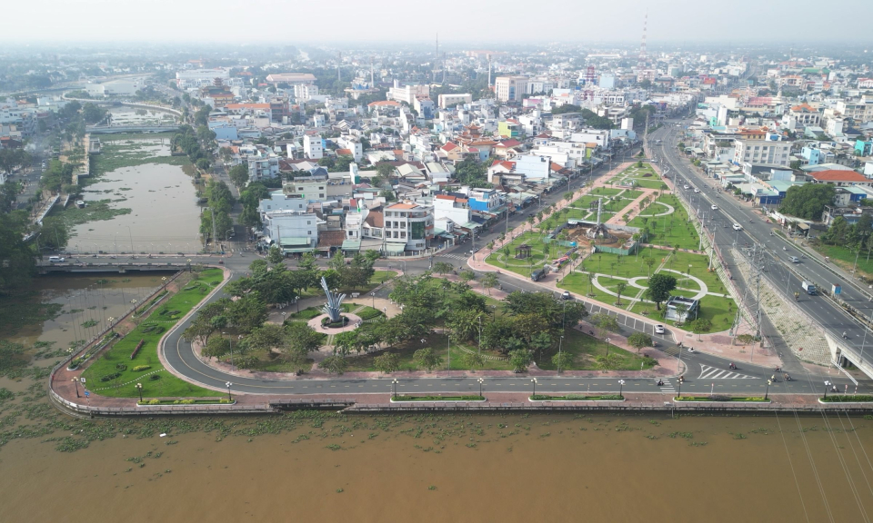 Công trình trọng điểm, diện mạo mới cho thành phố Tân An