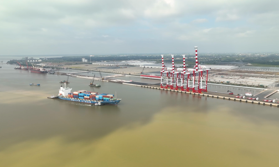 Năm 2023, cảng Quốc tế Long An đón 2.800 lượt khách đến tham quan