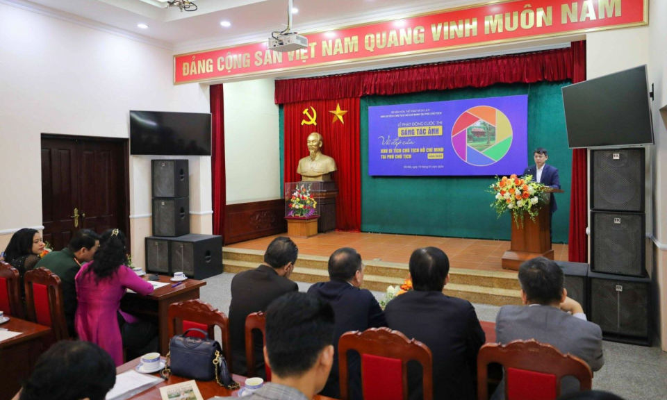 Phát động Cuộc thi ảnh 'Vẻ đẹp của Khu di tích Chủ tịch Hồ Chí Minh tại Phủ Chủ tịch'
