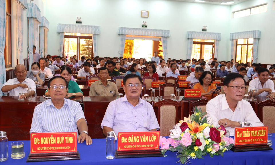 Cần Đước quán triệt Nghị quyết của Tỉnh ủy, Huyện ủy năm 2024