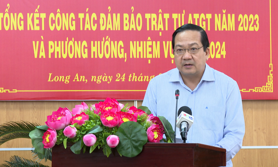 Long An tiếp tục đề ra mục tiêu giảm 5 - 10% cả 3 tiêu chí về tai nạn giao thông