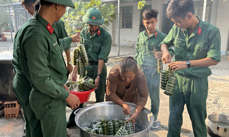   Thắm đượm nghĩa tình “Tết Quân – Dân” Xuân Giáp Thìn năm 2024 