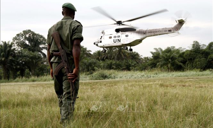 Trực thăng của phái bộ gìn giữ hòa bình Liên hợp quốc bị tấn công