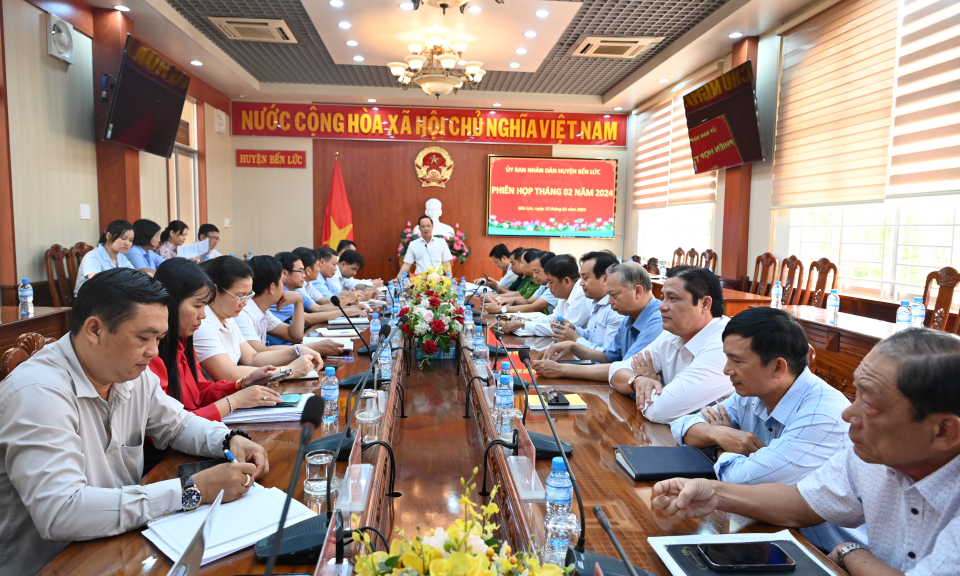 Bến Lức triển khai nhiệm vụ đầu xuân 