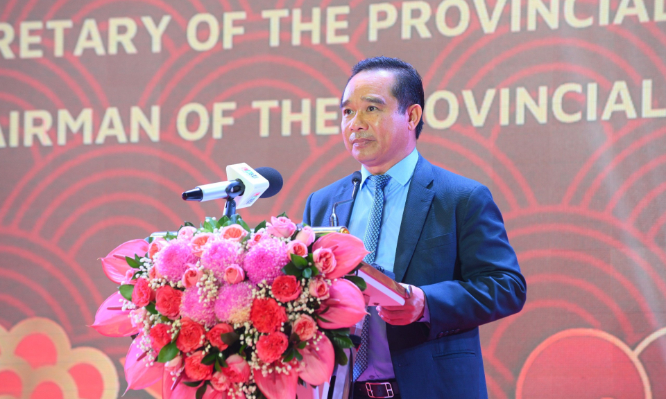 Họp mặt giữa lãnh đạo tỉnh với Hiệp hội, Hội, Doanh nghiệp đầu Xuân Giáp Thìn 2024