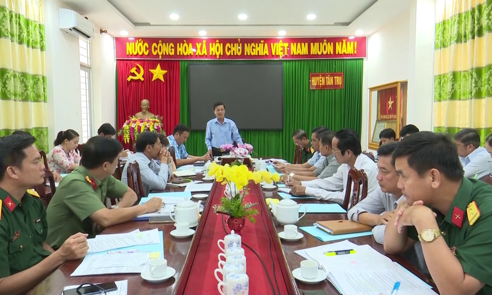 Tân Trụ chuẩn bị hội trại Tòng quân