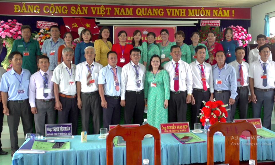  Xã Hưng Hà tổ chức Đại hội Đại biểu Mặt trận Tổ quốc xã khóa VI, nhiệm kỳ 2024 - 2029