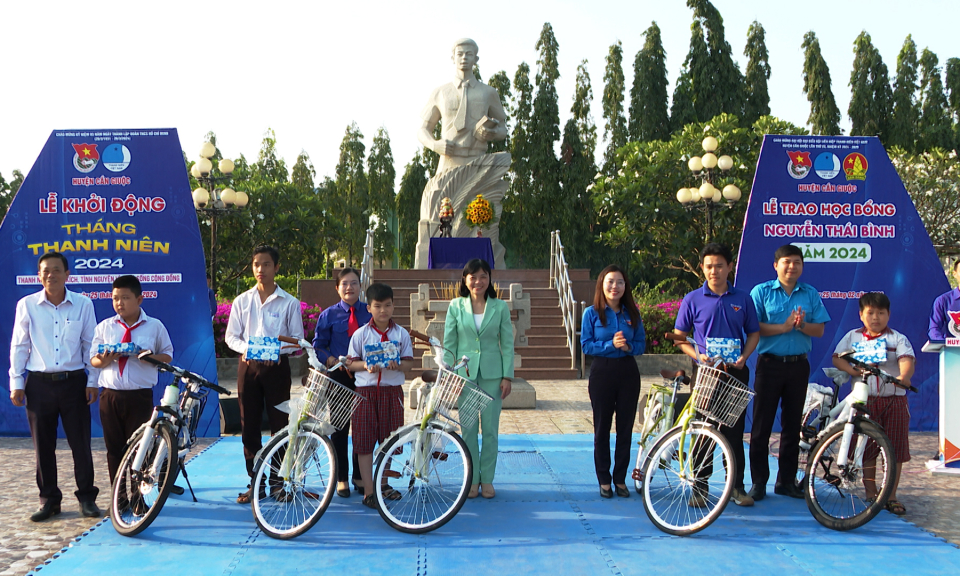Cần Giuộc: Lễ ra quân Tháng Thanh niên năm 2024
