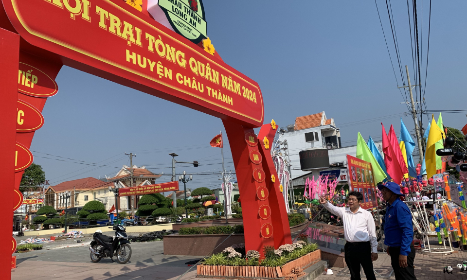 Châu Thành chuẩn bị cho hội trại tòng quân 2024