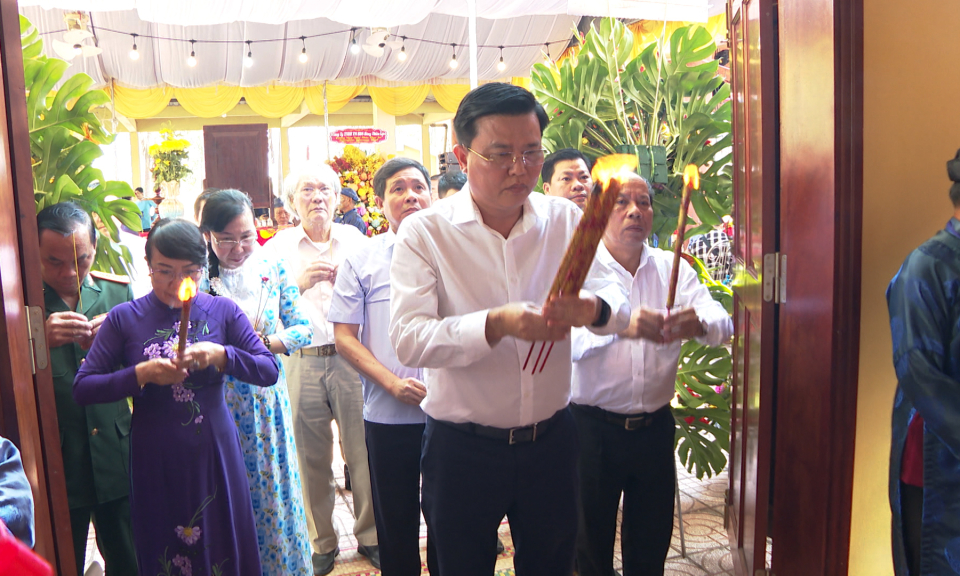 Lễ húy kỵ nghệ nhân, nhạc sư Nguyễn Quang Đại