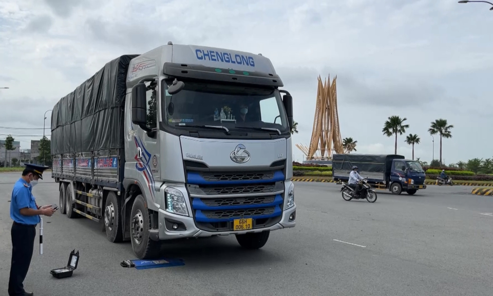 Long An hơn 70 phương tiện vi phạm tải trọng trong 2 tháng đầu năm 2024