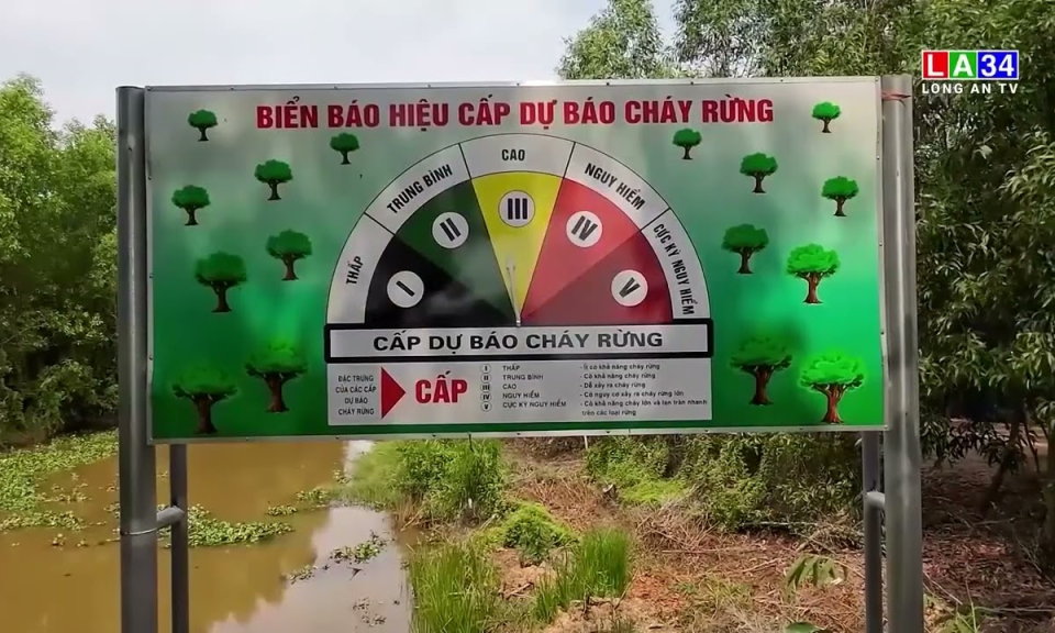 Long An triển khai 2 đợt kiểm tra công tác phòng cháy chữa cháy rừng mùa khô