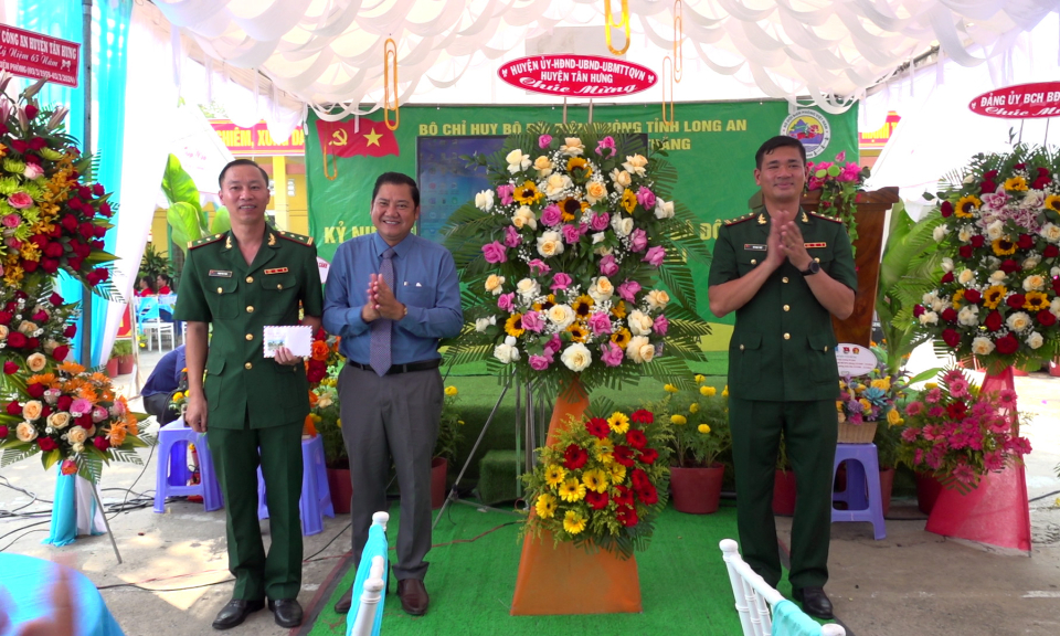 Đồn Biên phòng Sông Trăng họp mặt kỷ niệm 65 năm ngày truyền thống Bộ đội Biên phòng