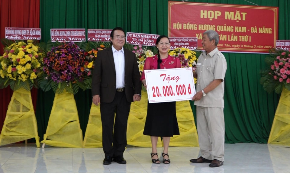 Kiến Tường họp mặt Hội đồng hương Quảng Nam - Đà Nẵng lần thứ nhất năm 2024.