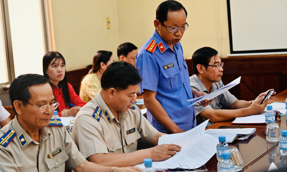HĐND tỉnh giám sát công tác thi hành án dân sự tại huyện Bến Lức