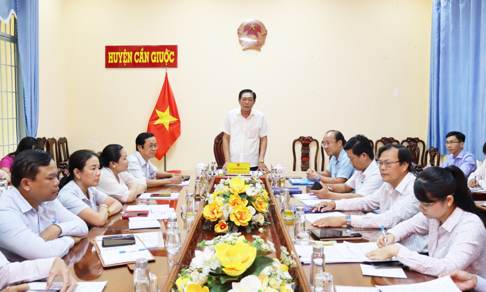 HĐND huyện Cần Giuộc dự kiến thời gian, nội dung, chương trình  kỳ họp thứ 14 (chuyên đề) 