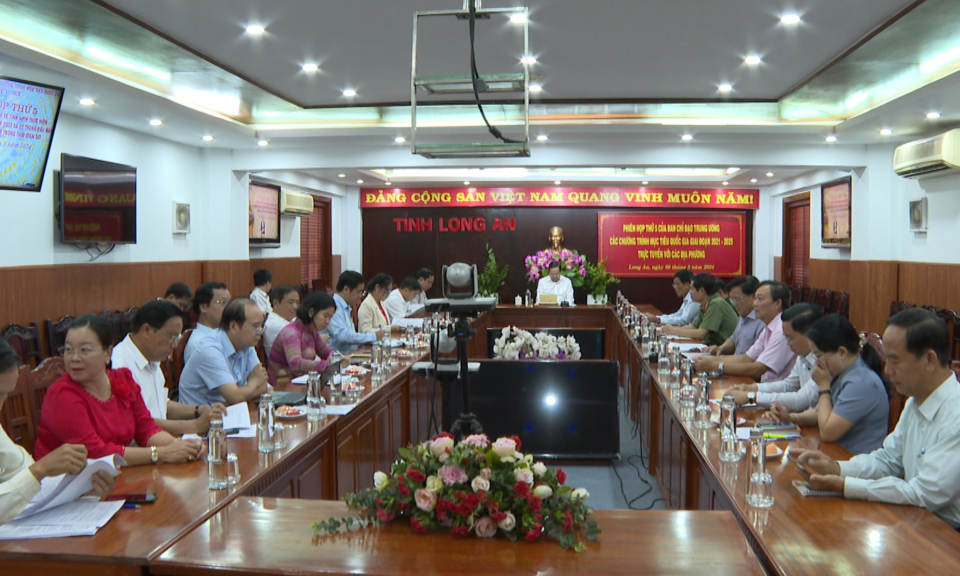 Phiên họp thứ 5 Ban Chỉ đạo Trung ương các Chương trình mục tiêu quốc gia giai đoạn 2021 - 2025