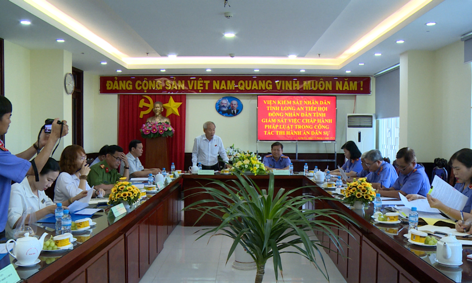 HĐND tỉnh giám sát việc chấp hành pháp luật trong thi hành án dân sự