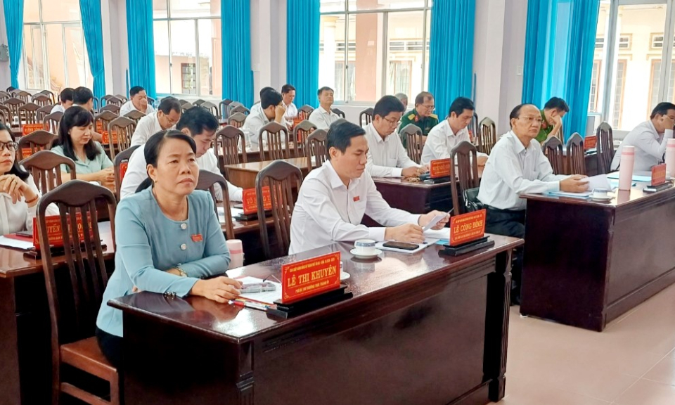 Thành phốTân An bầu chức danh Phó Bí thư Thành uỷ