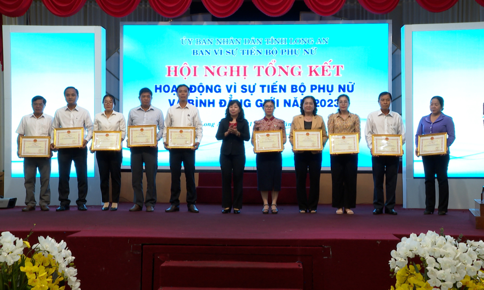 Tổng kết hoạt động Vì sự tiến bộ phụ nữ và bình đẳng giới năm 2023