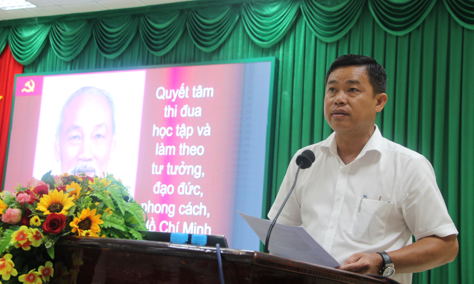 Thủ Thừa quán triệt Chuyên đề Học tập và làm theo tư tưởng, đạo đức, phong cách Hồ Chí Minh năm 2024
