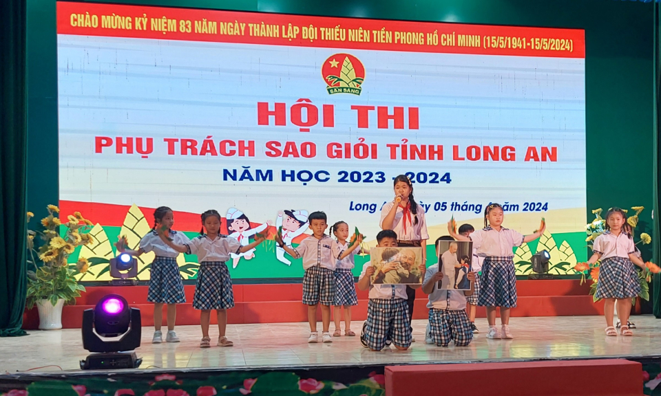 Thạnh Hóa: Hội thi Phụ trách Sao giỏi tỉnh Long An năm học 2023  2024