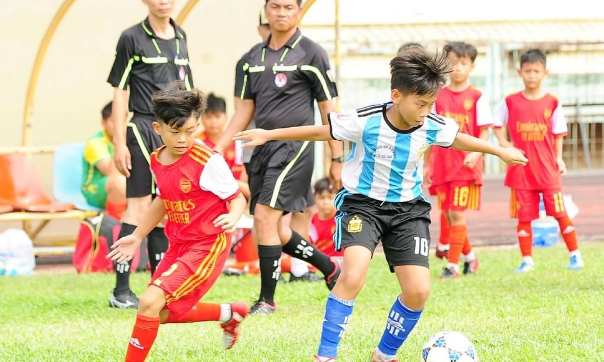 Bế mạc giải bóng đá  thiếu niên nhi đồng tỉnh Long An năm 2024