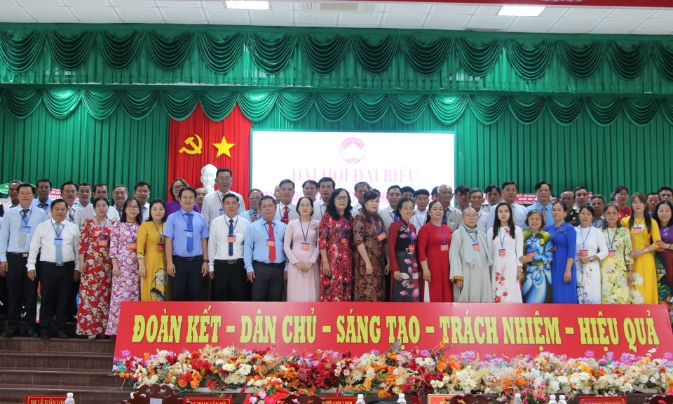 Đại hội đại biểu MTTQ Việt Nam huyện Thủ Thừa lần thứ XI, nhiệm kỳ 2024 - 2029