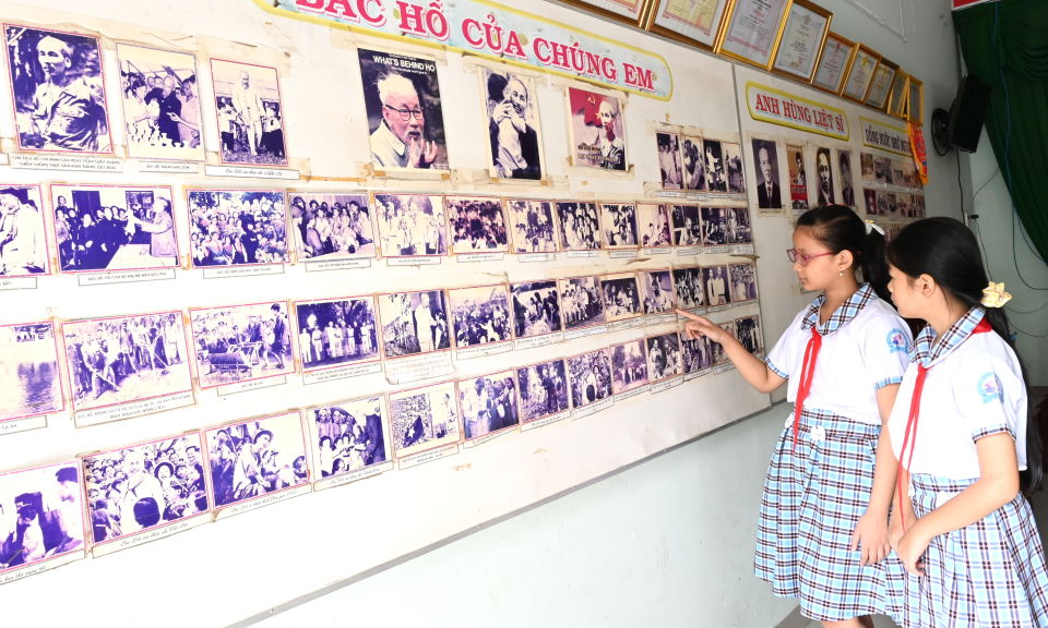 Thiếu nhi Bến Lức thi đua chào mừng kỷ niệm 70 năm Chiến thắng Điện Biên Phủ