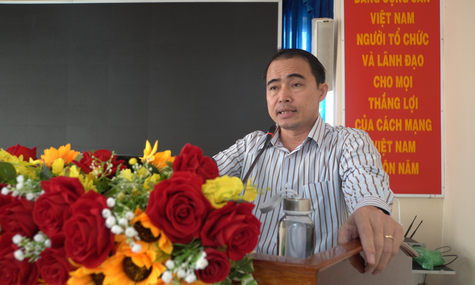 Mộc Hóa tổ chức Hội nghị học tập, quán triệt nội dung bài viết của Tổng Bí thư Nguyễn Phú Trọng
