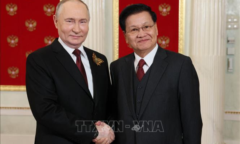 Lào và Nga tăng cường hợp tác