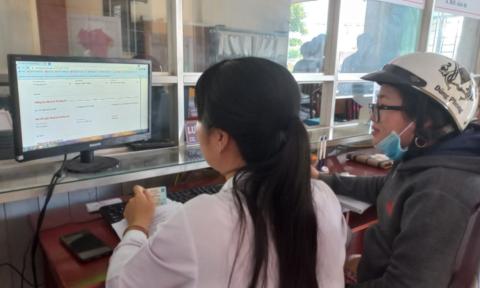 Kiểm tra cải cách hành chính tại thành phố Tân An 