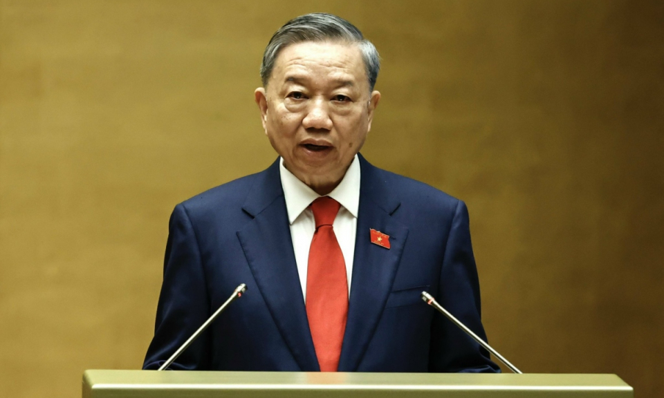 Toàn văn phát biểu nhậm chức của Chủ tịch nước Tô Lâm