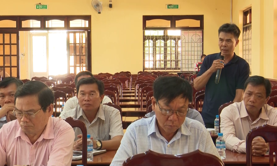 Tân Trụ: Liên minh Hợp tác xã tỉnh khảo sát hoạt động các hợp tác xã cơ sở