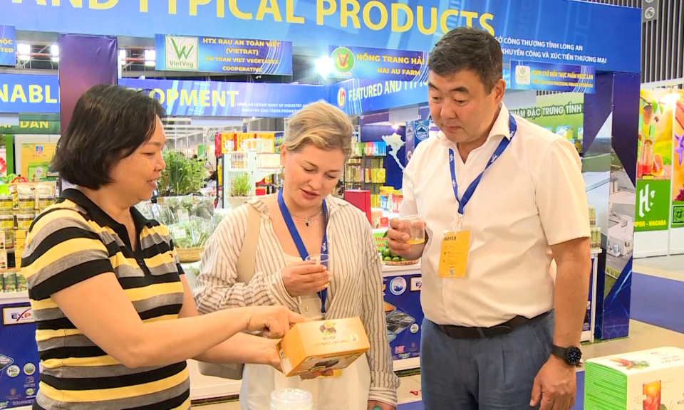 Doanh nghiệp Long An gặp gỡ trên 700 lượt đối tác tại HCM City Export 2024 
