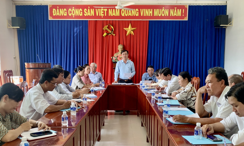 HĐND huyện Châu Thành giám sát chuyên đề thanh long ứng dụng công nghệ cao