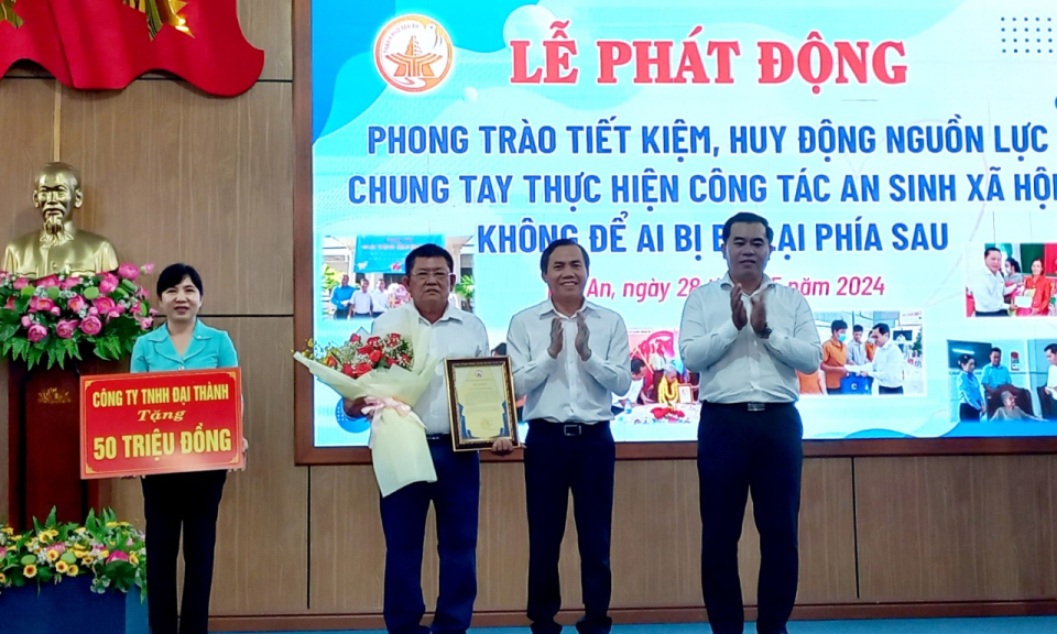 Thành phố Tân An huy động các nguồn lực thực hiện an sinh xã hội