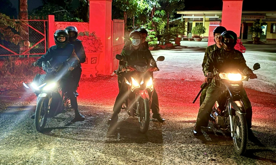 Đồn Biên phòng Sông Trăng phối hợp các lực lượng giữ gìn an ninh trật tự biên giới