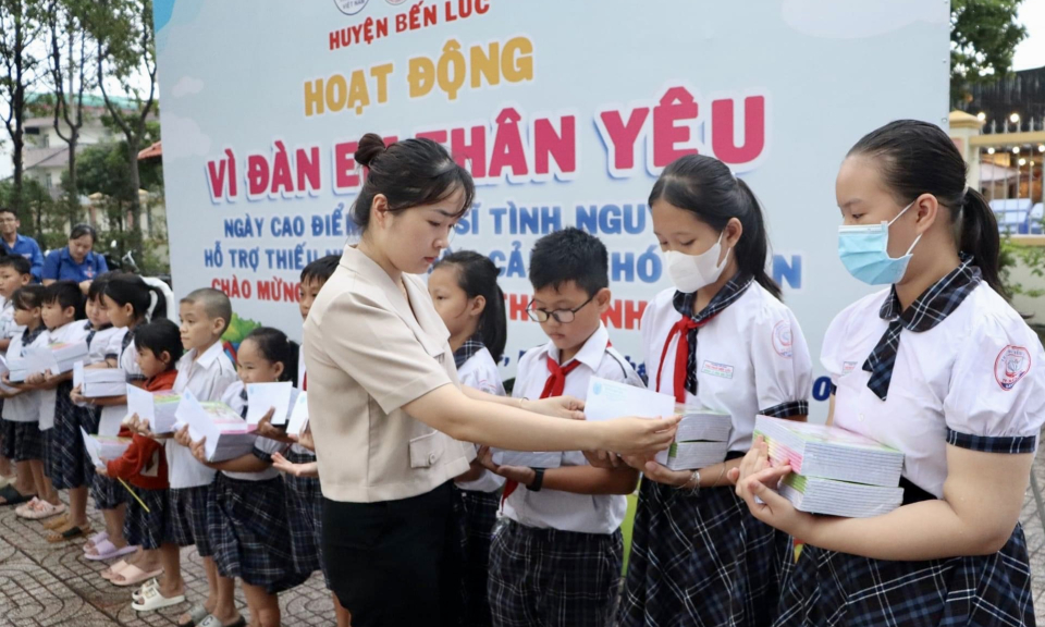 Bến Lức: Hoạt động nhân Ngày Quốc tế Thiếu nhi và Tháng hành động Vì trẻ em