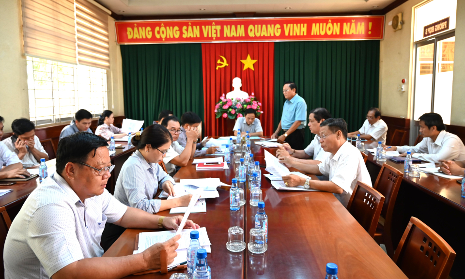 Bến Lức giám sát kết quả giải quyết ý kiến cử tri trước và sau kỳ họp thứ 15