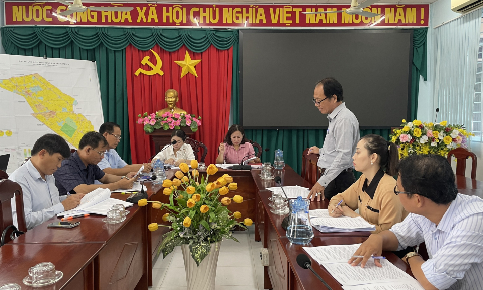 HĐND huyện Tân Hưng giám sát tình hình kinh tế - xã hội 6 tháng đầu năm 2024