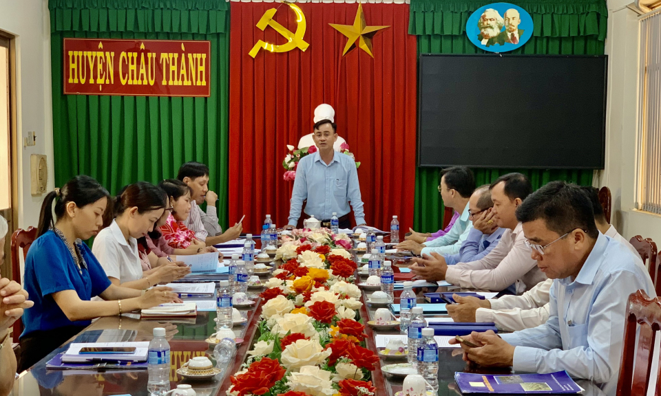 HĐND huyện Châu Thành giám sát công tác chi trả bảo trợ xã hội đối với người khuyết tật