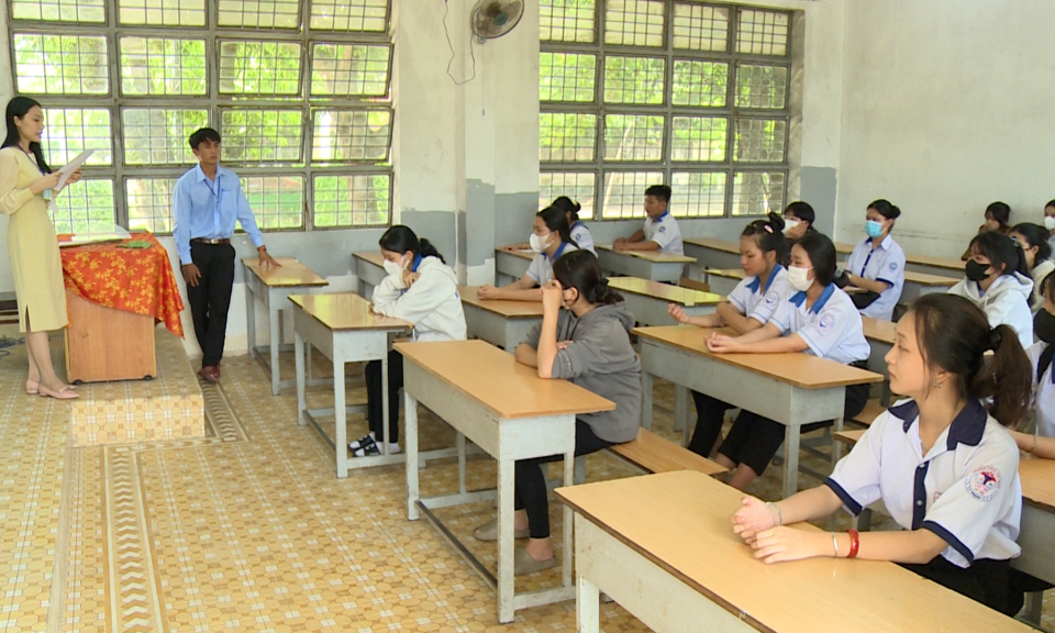 Gần 22.000 thí sinh nghe hoạt quy chế thi Kỳ thi tuyển sinh lớp 10 năm học 2024-2025