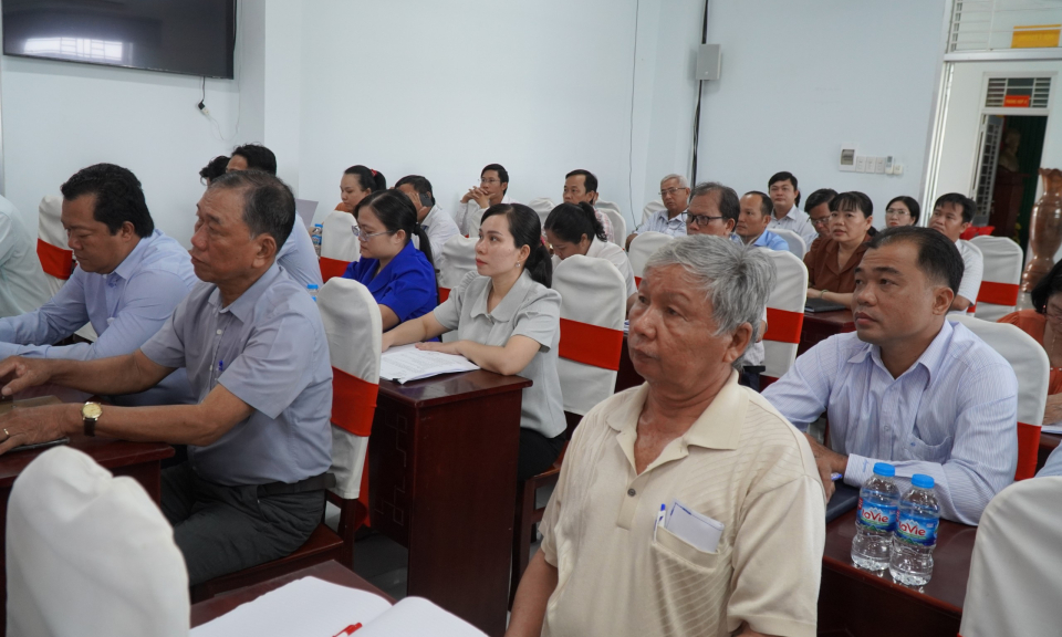Cần Giuộc triển khai chủ đề công tác dân vận năm 2024