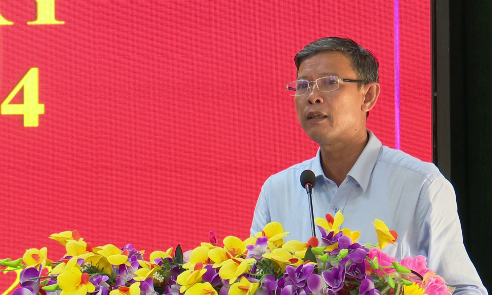 UBND Huyện Vĩnh Hưng họp lệ kỳ quý II năm 2024
