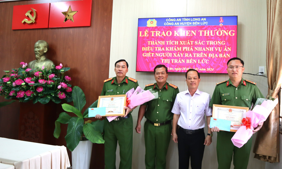 Công an huyện Bến Lức: Vì nước quên thân, vì dân phục vụ